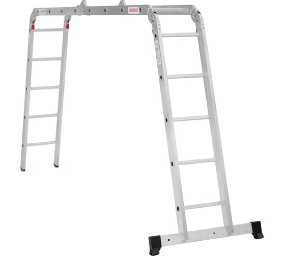 Изображение товара Лестница-трансформер Новая Высота алюминиевая, с одной траверсой 1329245