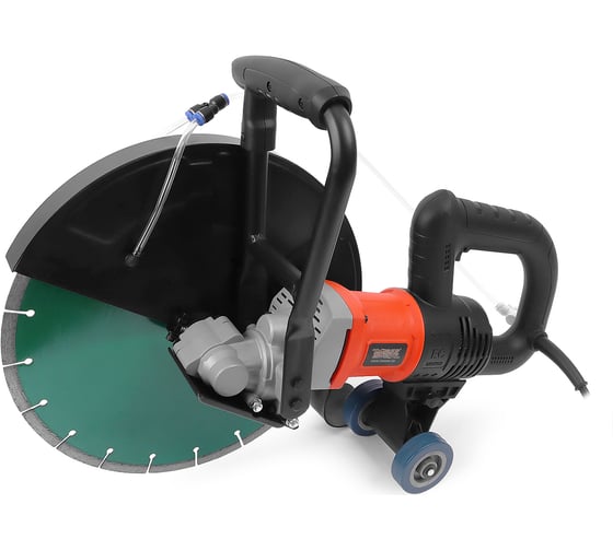 Изображение товара Электрический бетонорез MESSER 6832 3.5 кВт, диск 350 мм, глубина реза до 155 мм 10-46-832
