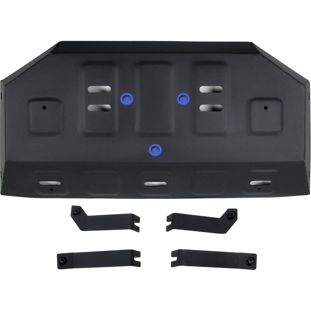 Изображение товара Защита топливного бака Rival для Beijing BJ40 акпп 4WD 2023 металлическая 1.5 мм