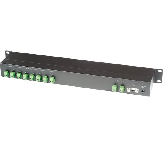 Изображение товара Последовательный распределитель данных SC&T RS008 1 вход RS485 под клеммы или RS232, 8 выходов RS485 под клеммы sct0527