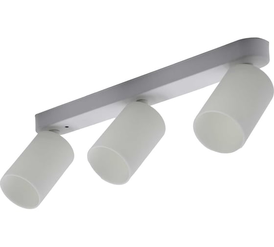 Изображение товара Светильник Jazzway накладной под лампу с цоколем GU10 PDL-R 3xGU10 3х15Вт WH белый 230В IP20 5049369