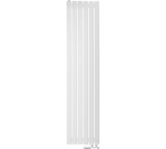 Изображение товара Вертикальный радиатор c нижним подключением, ARBIOLA Liner V 1800-36-06 VR, RAL 9016 матовый белый 254691