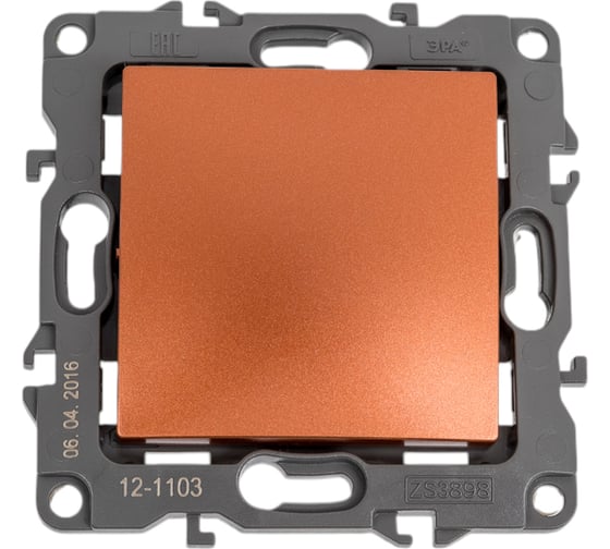 Изображение товара Переключатель ЭРА 12-1103-14, 10АХ250В, IP20, 2, медь Б0019285