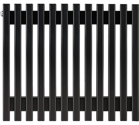 Изображение товара Вертикальный радиатор c боковым подключением, ARBIOLA Compact H 600-63-12 HWN, RAL 9005 матовый черный 303888