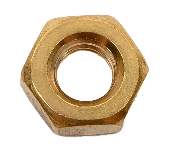 Изображение товара Шестигранная гайка DINFIX DIN 934, латунь, М4 (5 шт) 00-0004271