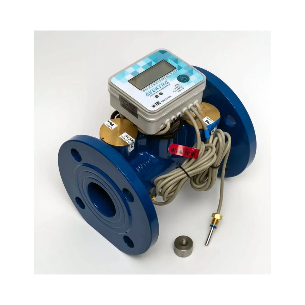 Изображение товара Ультразвуковой теплосчетчик AVEKTRA ТСУ 65 Обратный трубопровод Фланцевое соединение приварная гильза под термодатчик 1 шт 4687204444630 Изображение товара Ультразвуковой теплосчетчик AVEKTRA ТСУ 65 Обратный трубопровод Фланцевое соединение приварная гильза под термодатчик 1 шт 4687204444630