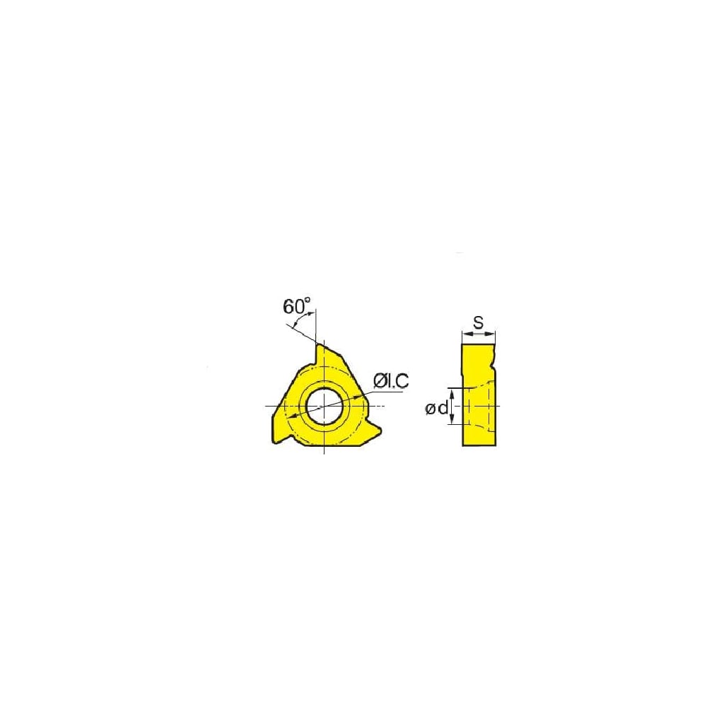 Изображение товара Пластина RT16.01n-1.00gm YBG201 ZCC-CT 00001214102