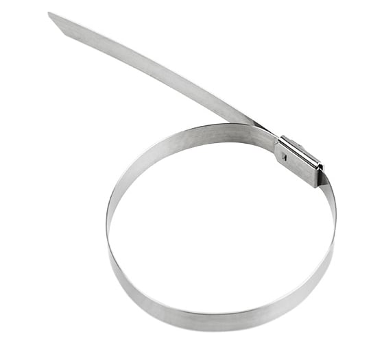 Изображение товара Стальной хомут REXANT 7,9x200 50 шт 07-0210