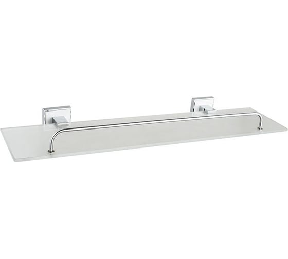 Изображение товара Полка настенная стеклянная Zenfort коллекция "генезис", белый 102331