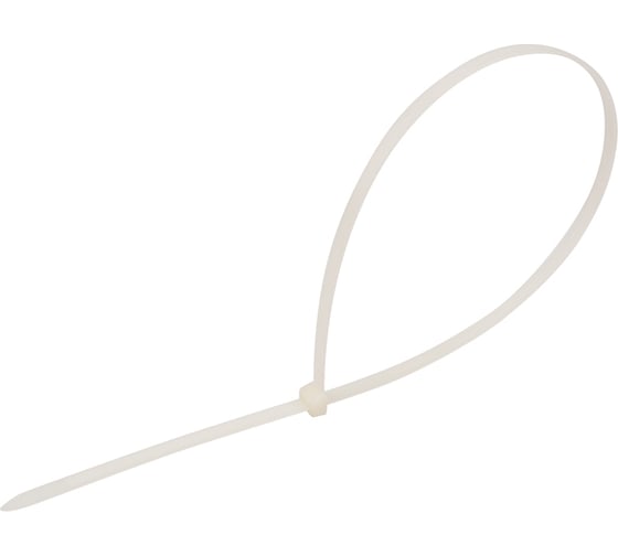 Изображение товара Нейлоновая кабельная стяжка REXANT 920x9,0мм, белая 100 шт/уп 07-0900