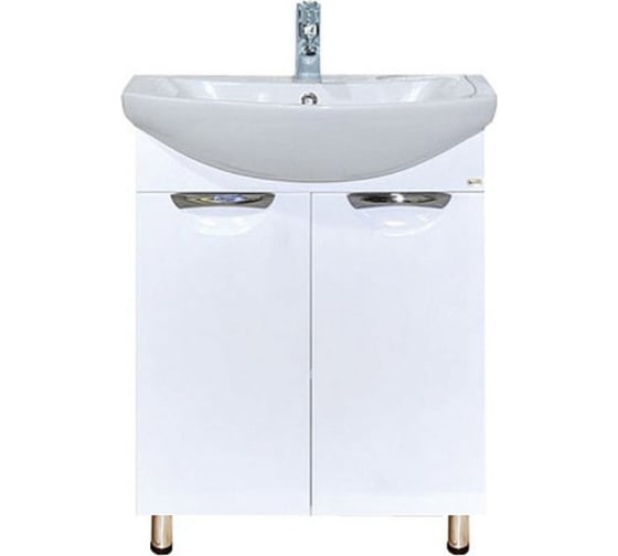 Изображение товара Тумба с раковиной Misty лаванда 60 УТ000000085