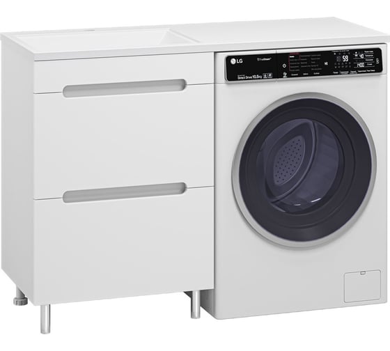 Изображение товара Тумба Misty Байкал 55 раковина левая УТ000014754