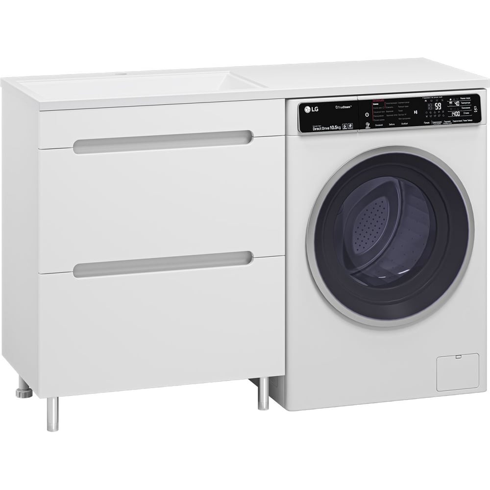 Изображение товара Тумба Misty Байкал 70 с раковиной для ванной современный дизайн