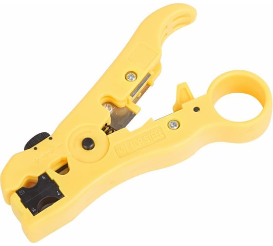 Изображение товара Инструмент для зачистки и обрезки кабелей REXANT HT-302 RG-58, RG-59, RG-6, RG-11 12-4016-4