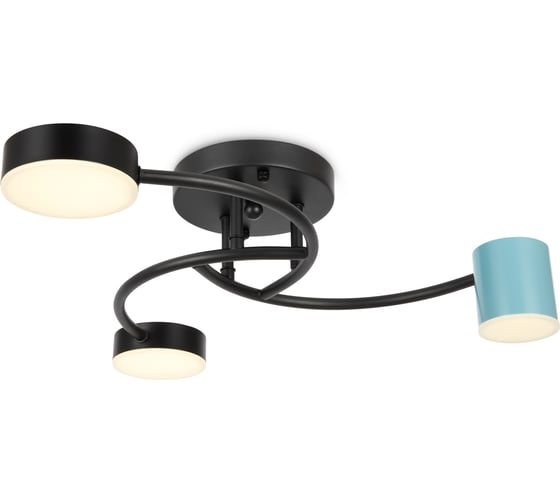 Изображение товара Потолочный светильник Freya tibo led 6w металл и акрил черный FR6048CL-L6B