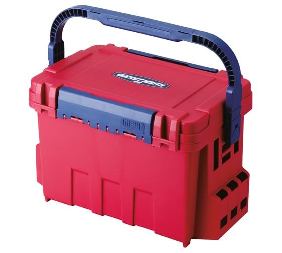 Изображение товара Рыболовный ящик MEIHO BUCKET MOUTH BM-9000 Red, 540x340x350 мм BM-9000-R
