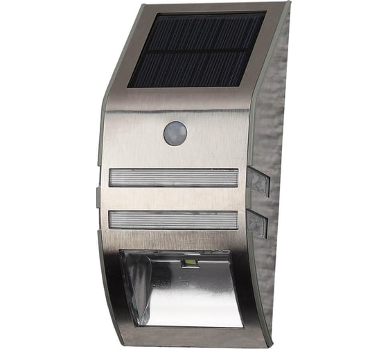 Изображение товара Фасадная подсветка на солнечной батарее ЭРА ERFS01226 Хром 3LED, 50 Б0044252