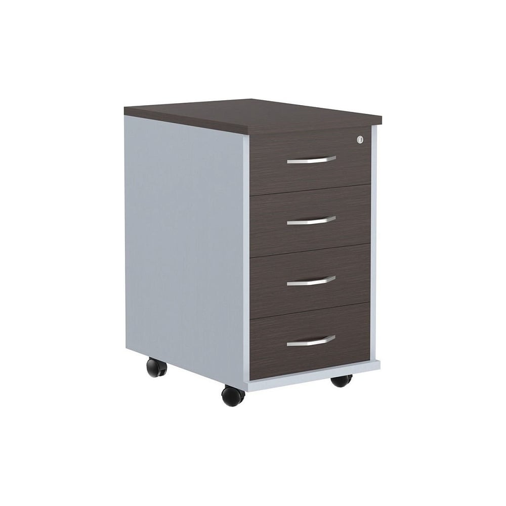 Изображение товара Подкатная тумба SKYLAND ТМ-4.А имаго венге магия металлик 412x450x708 мм