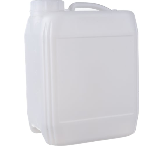 Изображение товара Канистра полиэтиленовая (5 л; 190 x 145 x 252) натуральная штабелируемая с пробкой ТАРА 14800