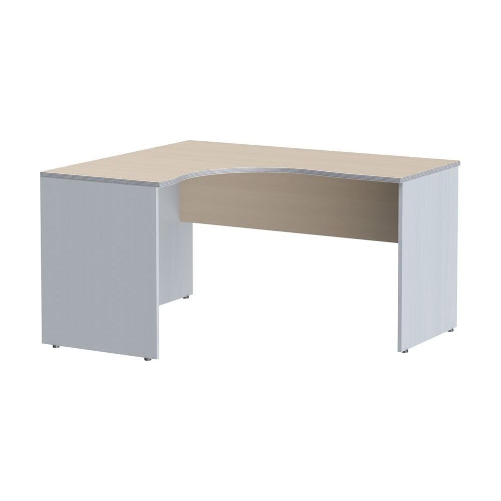 Изображение товара Криволинейный стол SKYLAND са-3л imago клен/металлик, 1400x1200(600)x755 мм sk-01186381