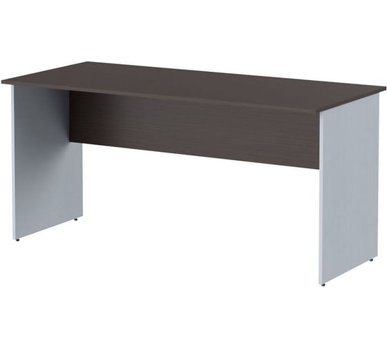 Изображение товара Письменный стол SKYLAND сп-4 imago венге магия/металлик, 1600x720x755 мм 00-07010092