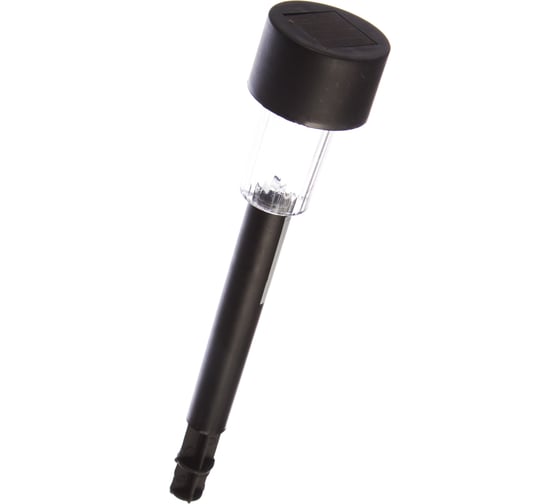 Изображение товара Садовый светильник ЭРА SLPL30 на солнечной батарее, пластик, черный, 3 Б0018974