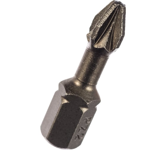 Изображение товара Биты фрезерованные (10 шт; Pz2; 25 мм; Torsion) D.BOR D-T-PZ02-025-010
