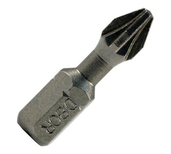 Изображение товара Биты фрезерованные (10 шт; Pz3; 25 мм; Torsion) D.BOR D-T-PZ03-025-010