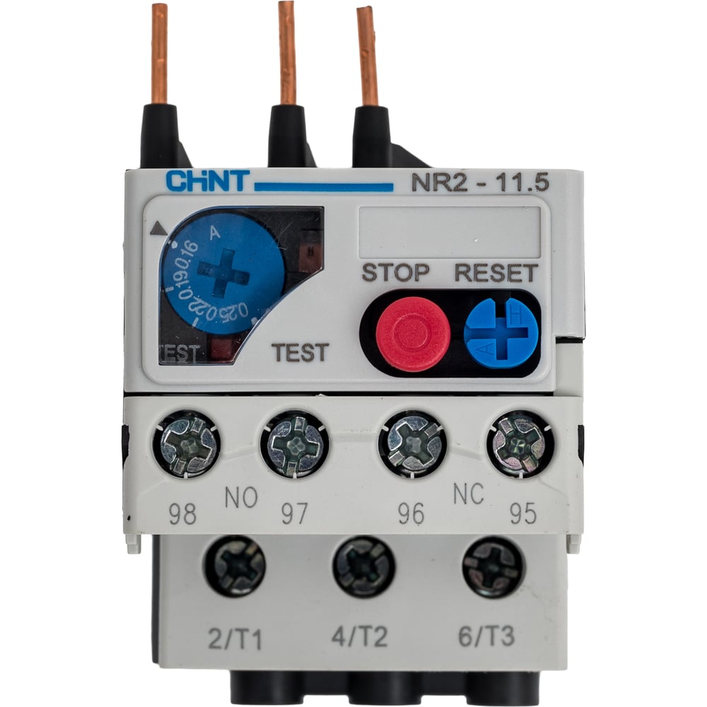 Изображение товара Тепловое реле CHINT NR2-11.5 0.16-0.25А (R) 268166
