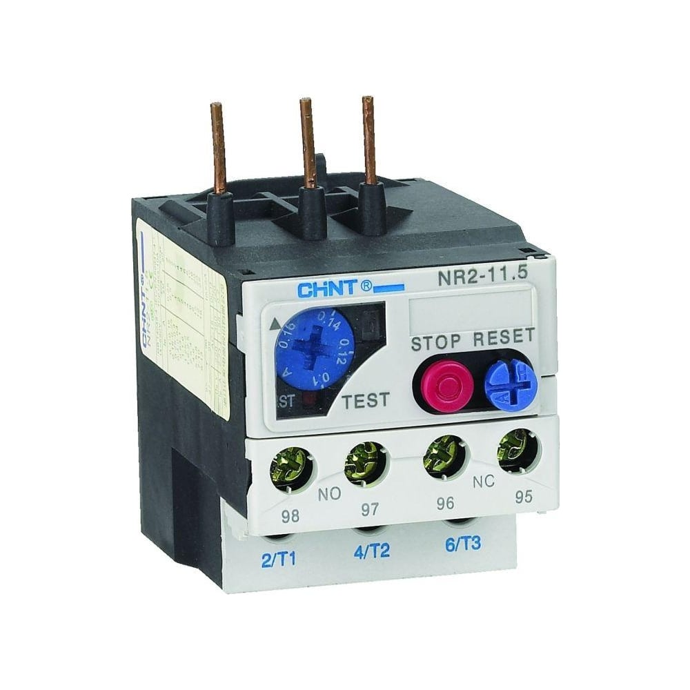 Изображение товара Тепловое реле CHINT NR2-11.5 7-10А IP20 автомат защиты цепей