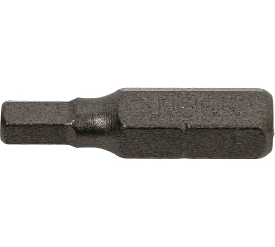 Изображение товара Биты фрезерованные (10 шт; HEX4; 25 мм) D.BOR D-HEX04-025-010