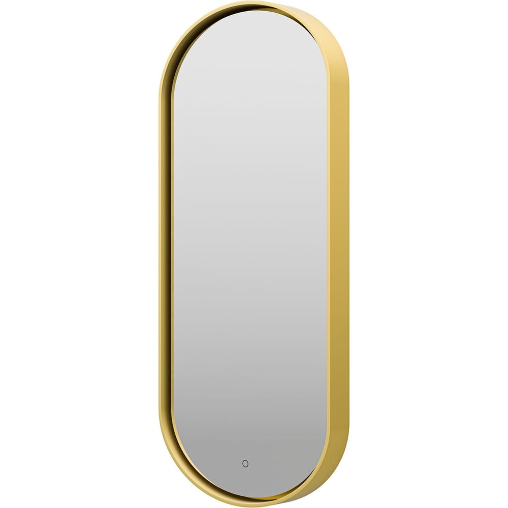 Зеркало Brevita saturn 1150x500, овальное, сенсор на зеркале, золото SAT-Dro1-050-gold