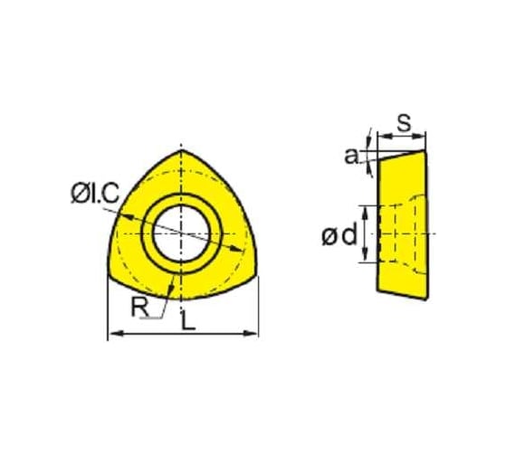Изображение товара Пластина ZDET08t2cyr10 YBM251 ZCC-CT 00001218301
