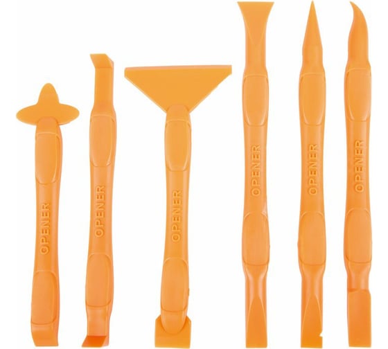 Изображение товара Набор инструментов для вскрытия корпусов мобильной техники REXANT 6 предметов RA-05 12-4785