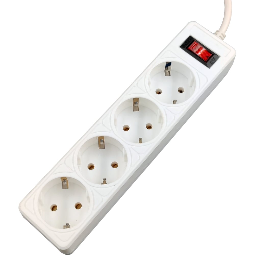 Изображение товара Сетевой фильтр 5Bites garda 4s 3x0.75mm2 3m white SP4W-530 Изображение товара Сетевой фильтр 5Bites garda 4s 3x0.75mm2 3m white SP4W-530