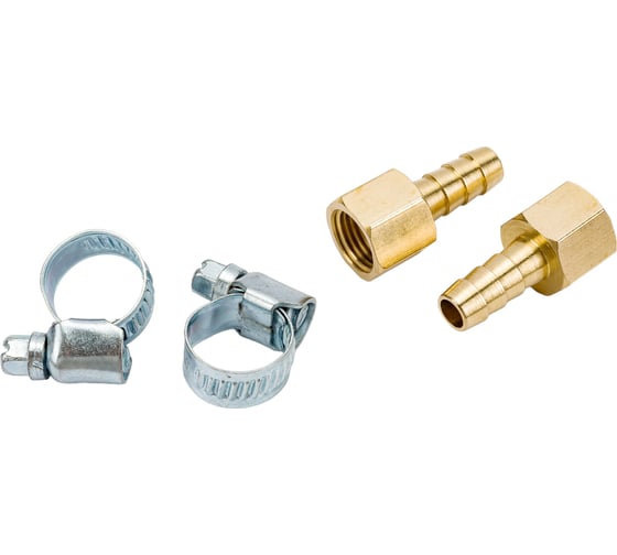 Изображение товара Штуцер пневматический внутренняя резьба 1/4- елочка 8 мм ROCKFORCE RF-FFH04/05(1837)