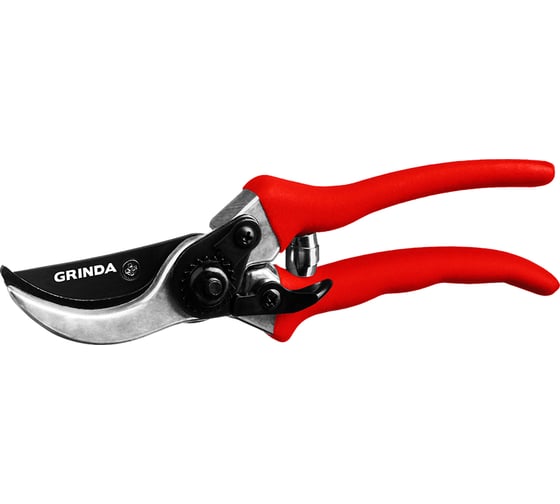 Изображение товара Секатор GRINDA G-11 с алюминиевыми рукоятками, плоскостной, 210мм 8-423001_z02