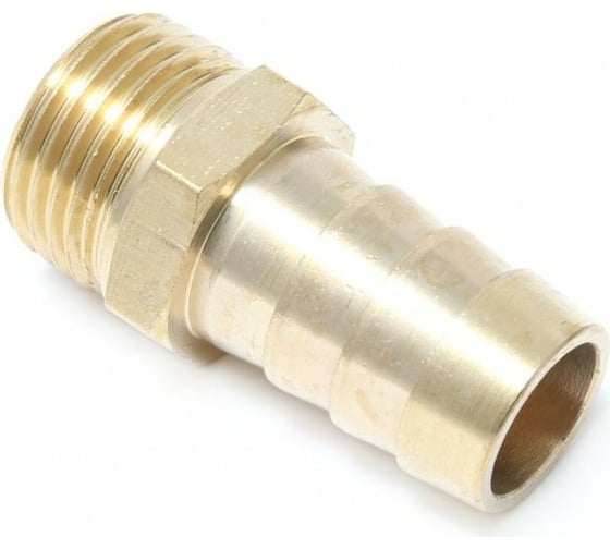 Изображение товара Штуцер пневматический наружная резьба 1/4- елочка 12 мм ROCKFORCE RF-MH04/08(1900)