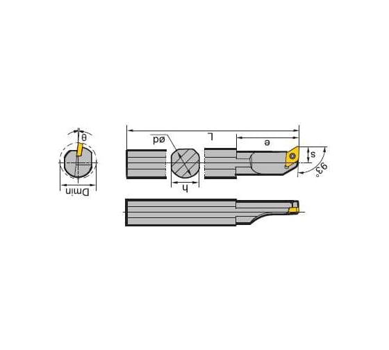 Изображение товара Державка S20s-sducr11 ZCC-CT 00001214601