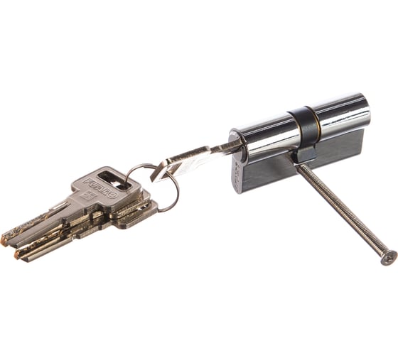 Изображение товара Цилиндровый механизм Fuaro R600/60 mm /25+10+25/ CP хром 5 кл. 26105