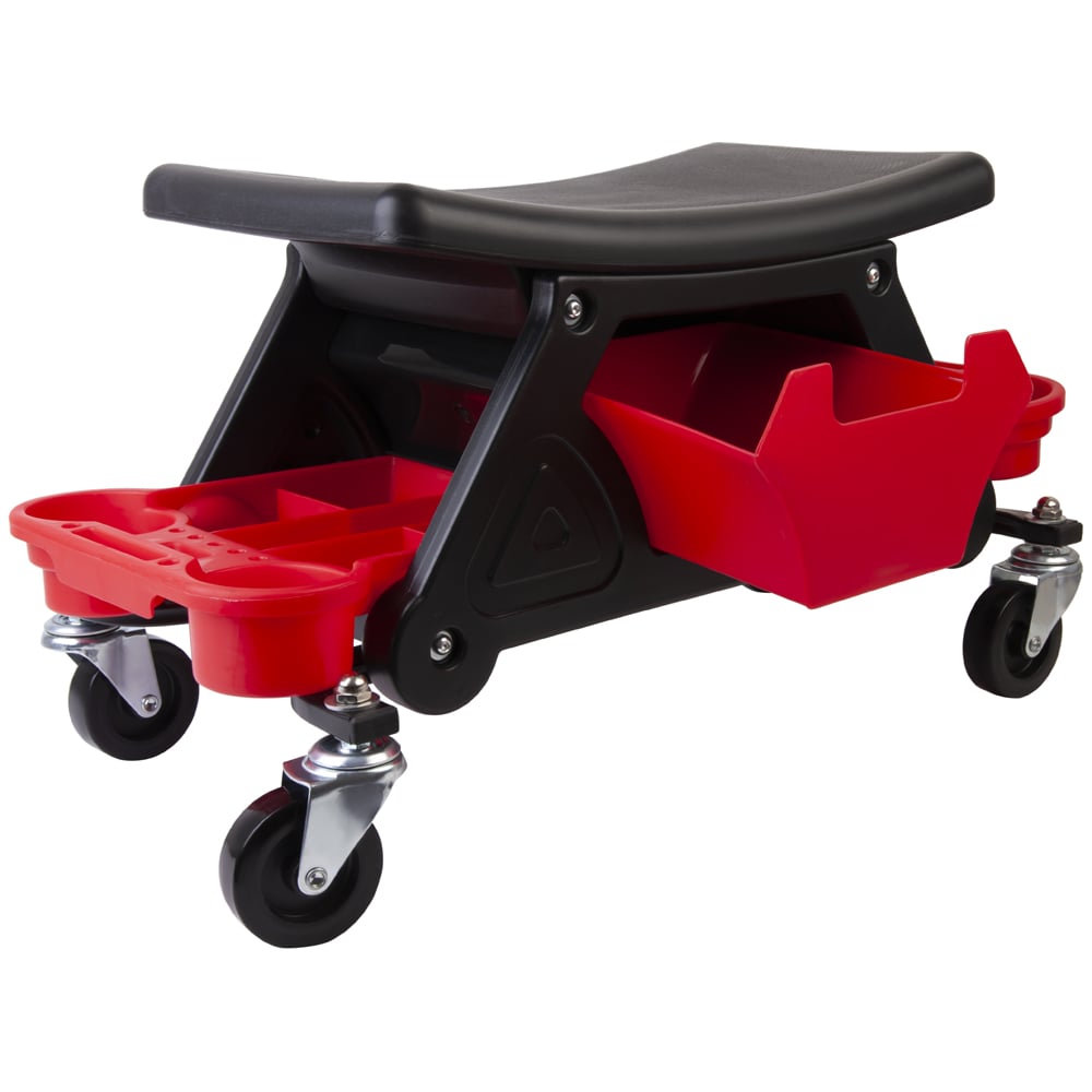 Изображение товара Рабочий стул WIEDERKRAFT WDK-86025 передвижной с колесами и полками