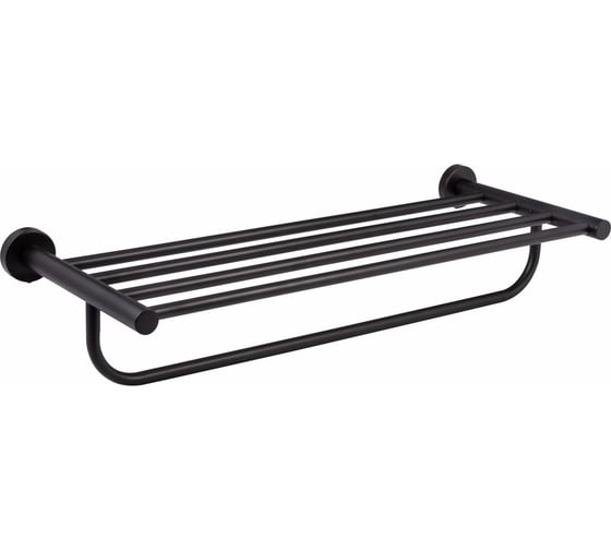 Изображение товара Настенная полка Zenfort 1-ярусная, черный матовый l71724b 180066