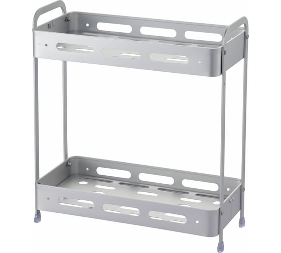 Изображение товара Настенная полка Zenfort 2-ярусная, серебро ta-3540a2 101204