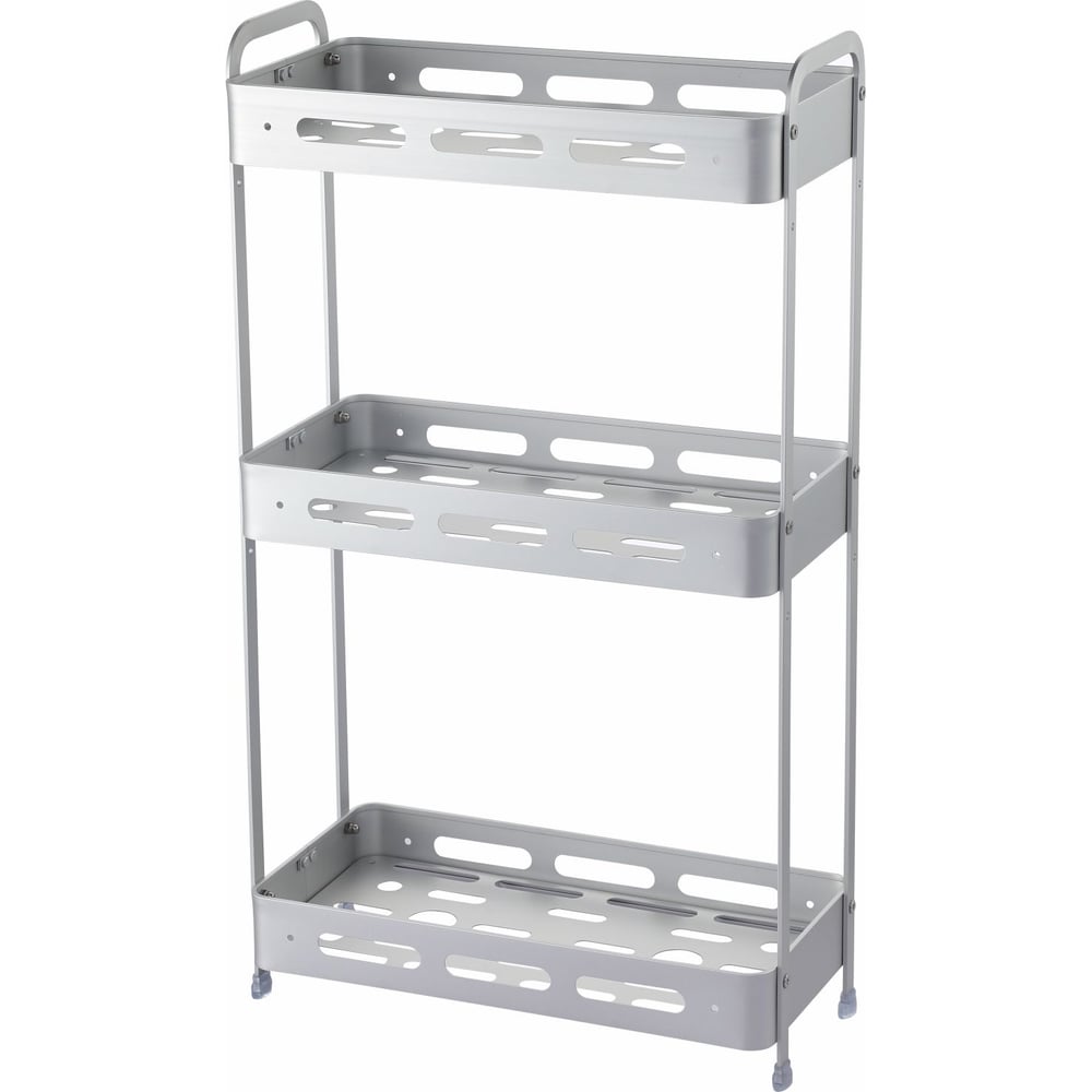 Изображение товара Настенная полка Zenfort 3-ярусная, серебро ta-3540a3 101206