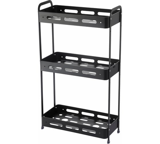 Изображение товара Напольная/настенная полка Zenfort 3-ярусная, черный ta-3540b3 101207