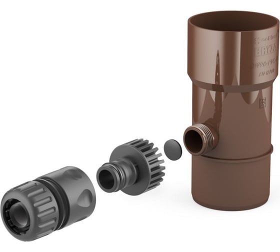 Изображение товара Рекуператор дождевой воды BRYZA 90 мм коричневый 62-202