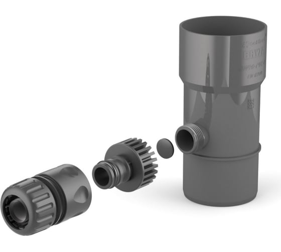 Изображение товара Рекуператор дождевой воды BRYZA 90 мм графит 62-204