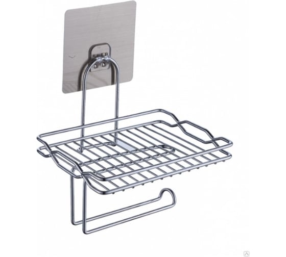 Изображение товара Полочка настенная Potato с держателем для полотенец P336-9