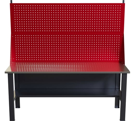 Изображение товара Стол верстак IRONMEBEL worky wk 1900 с двумя экранами M-IM00104K