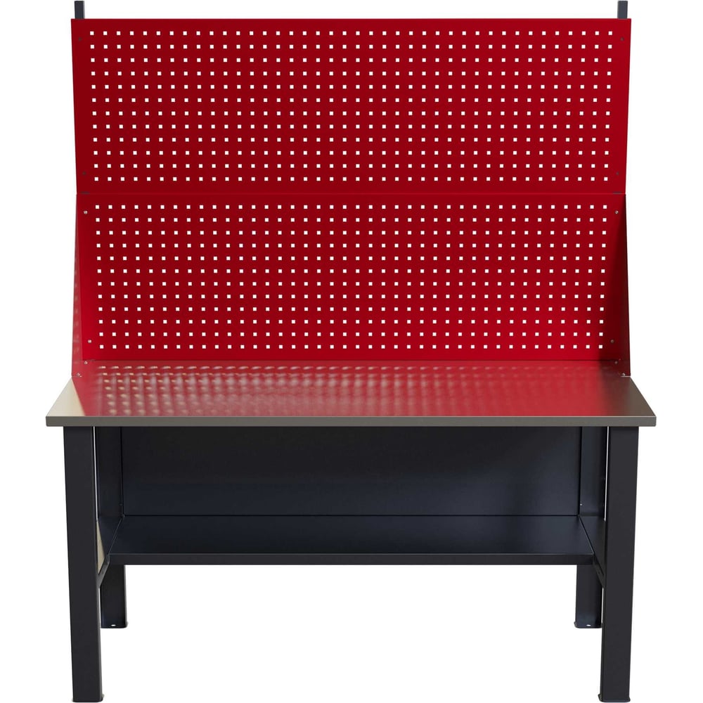 Изображение товара Профессиональный стол верстак IRONMEBEL Worky WK 1600 с двумя экранами